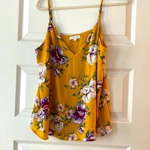Floral tank top